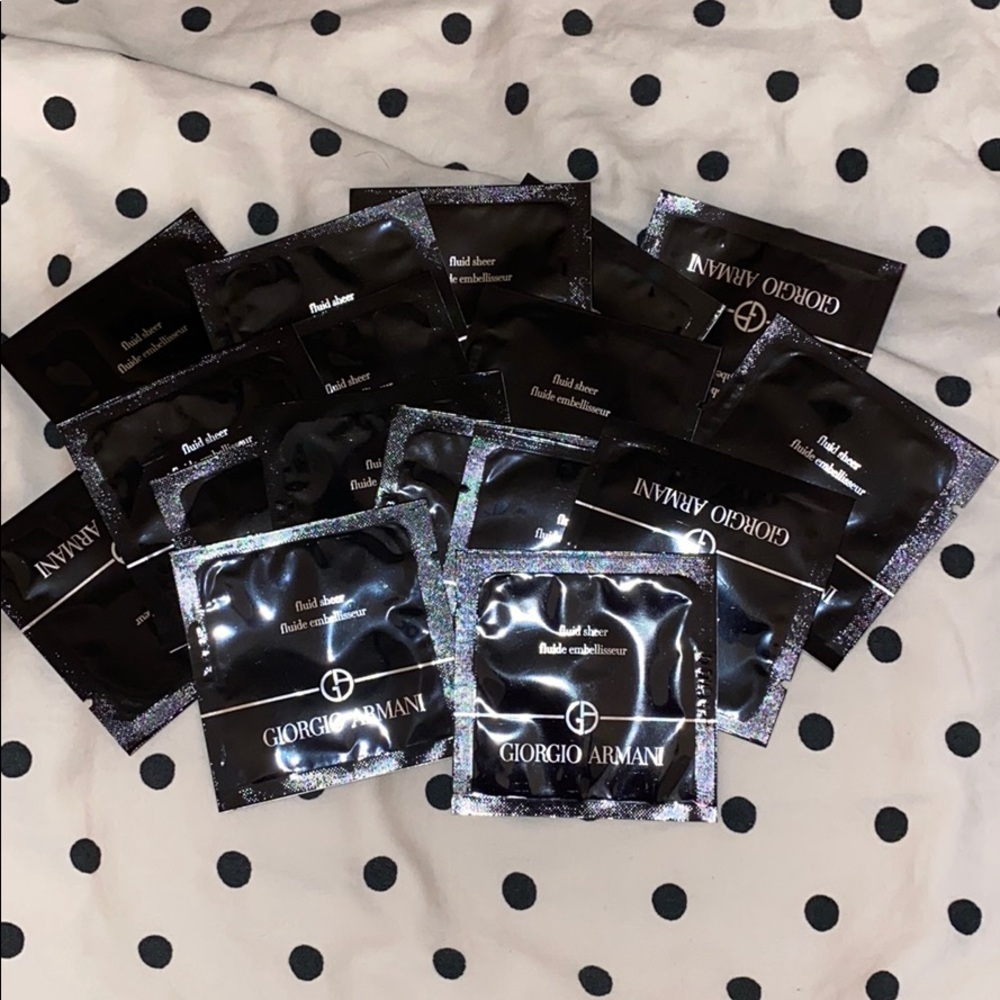 Giorgio Armani fluid sheer sample set